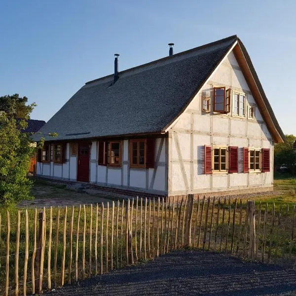 Fischerhus Lütt Hauke 75 qm Annerose，位于Altwarp的酒店