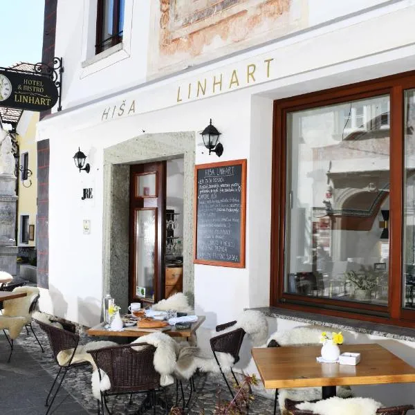 Hiša Linhart, Hotel & Restaurant,位于拉多夫吉卡的酒店