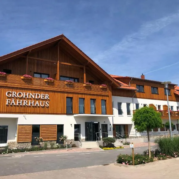 Hotel Grohnder Fährhaus，位于Wegensen的酒店