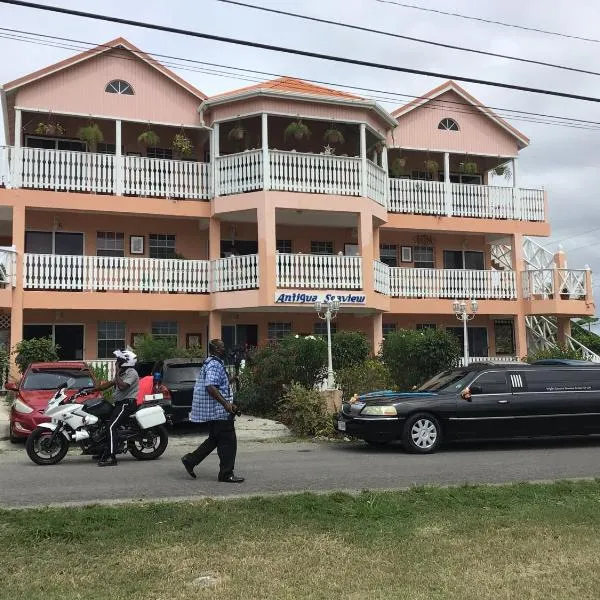安提瓜海景酒店，位于Dickenson Bay的酒店