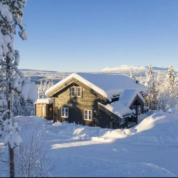 Cabin with sauna in Trysil，位于Hovi的酒店