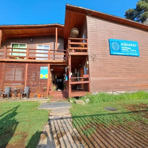 Cabañas Hostel Aquario Papudo，位于Agua Salada的酒店
