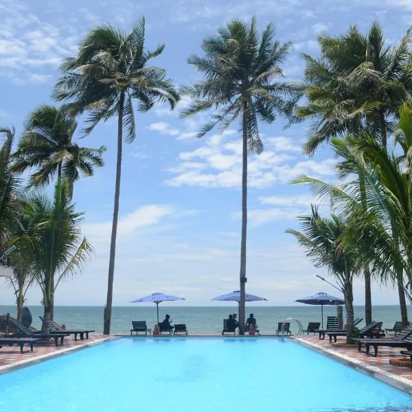 穰花园海滨酒店，位于Ấp Khánh Phước (1)的酒店
