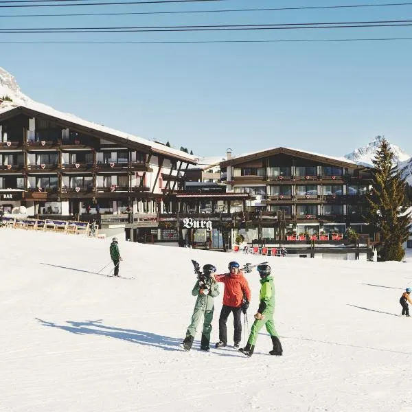 Burg Hotel Oberlech，位于沃瑟姆阿尔伯格的酒店