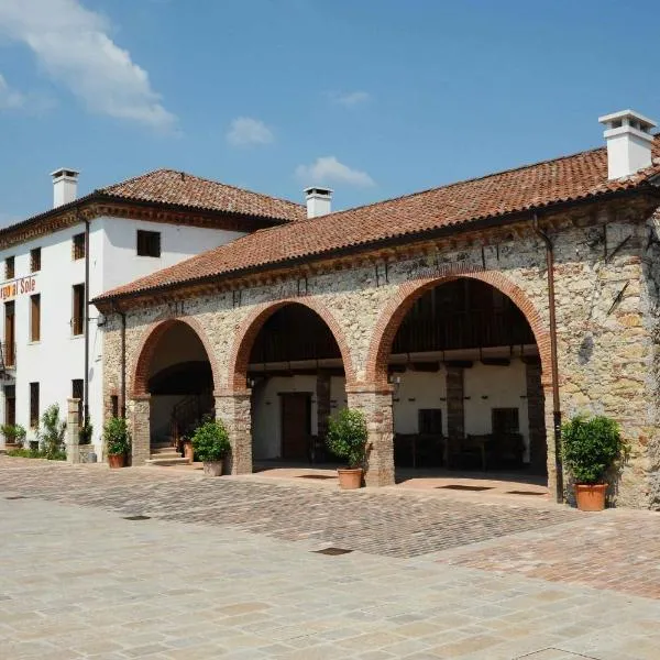 阿尔伯格索尔酒店，位于San Vito di Leguzzano的酒店