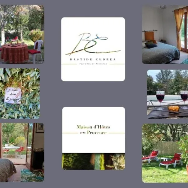 Suite avec jardin entre Aix en Provence, Luberon et Verdon，位于Peyrolles-en-Provence的酒店