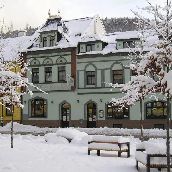 Anna SPA & Wellness Hotel Nejdek，位于Hřebečná的酒店