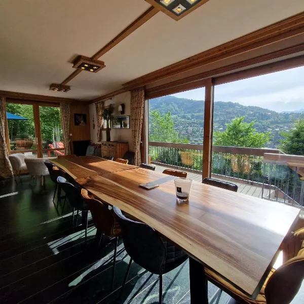 Chalet du Vernay，位于圣热尔韦莱班的酒店