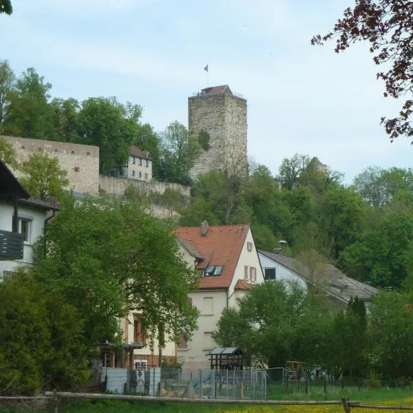 Ferienwohnung zur Altmühl，位于Sommerkeller的酒店