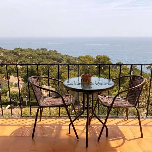 Wonderful Apartment with Outstanding Views - Calella de Palfrugell，位于卡莱利亚德帕拉弗鲁赫尔的酒店