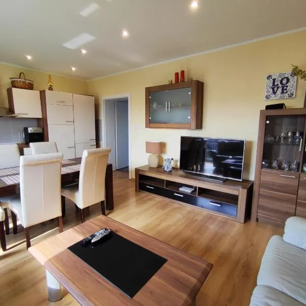 Apartament GórnyŚląsk blisko jeziora - 120qm - 3 sypialnie z parkingiem i klimatyzacją - Flat UpperSilesia with Parking & air conditioning - Ferienwohnung OberSchlesien mit 3 Schlafzimmern inklusive Parkplatz und Klima - Nähe Badesee und Sandstrand，位于Niewiesze的酒店