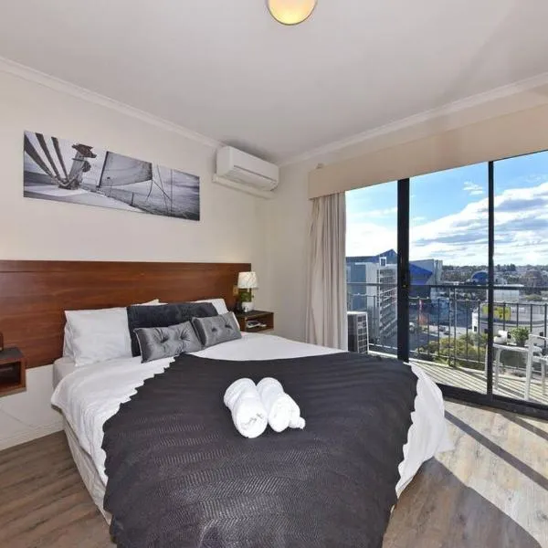 One-Bedroom Cozy Apartment in Perth CBD，位于珀斯的酒店