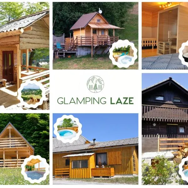 Glamping Laze，位于Gorenja Vas的酒店
