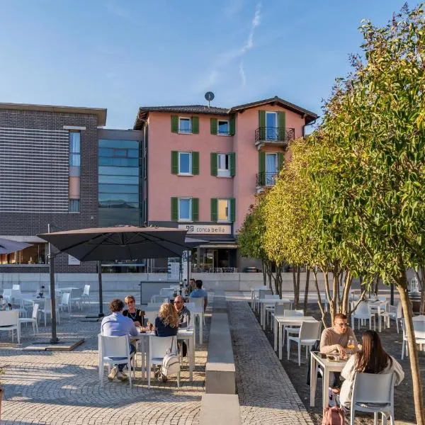 Conca Bella Boutique Hotel & Wine Experience，位于Caneggio的酒店