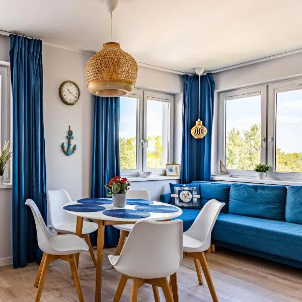 Apartamenty Marynarskie 400m od plaży，位于Debina的酒店
