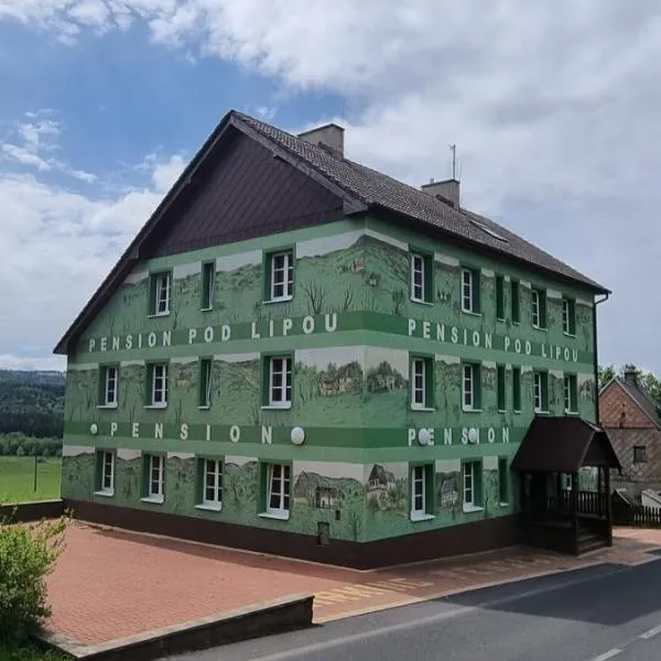 Pension Pod Lipou，位于Hora Svaté Kateřiny的酒店