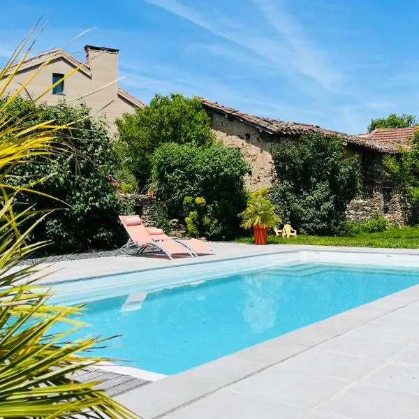 Chambres et maison d hôtes A la Placette Albigeoise tout près d Albi，位于Teillet的酒店