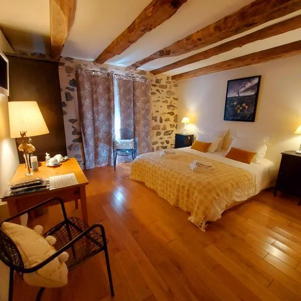 Le Mas de Rigoulac chambre Zen SPA sur réservation，位于Soulages-Bonneval的酒店