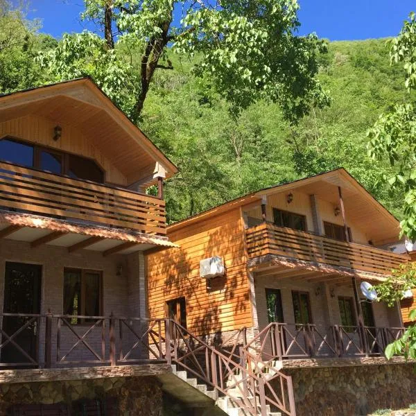 Cottages in mountains，位于K'veda Bzubzu的酒店