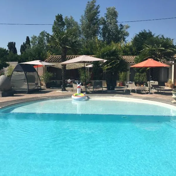 Mas de la Butte Blanche，位于奥尔冈的酒店