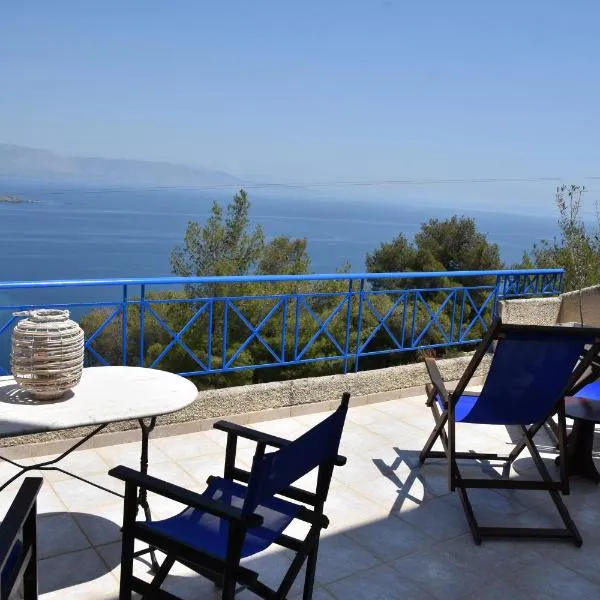 Villa Iokasti (sea view)，位于Pefkali的酒店