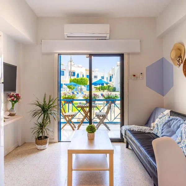 Sea Breeze 1-BR Apt in Pyla，位于皮拉的酒店