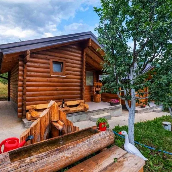 Holiday bungalows with pool，位于普拉夫的酒店