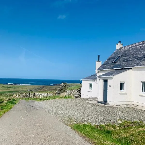 Old Croft House Cottage, Isle of Lewis，位于Dell的酒店
