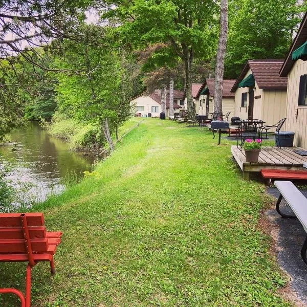 Betsie Riverside Resort，位于Benzonia的酒店