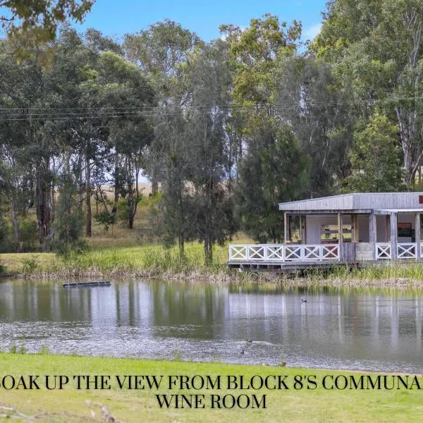 Block Eight Estate Gum Trees Villa，位于Belford的酒店
