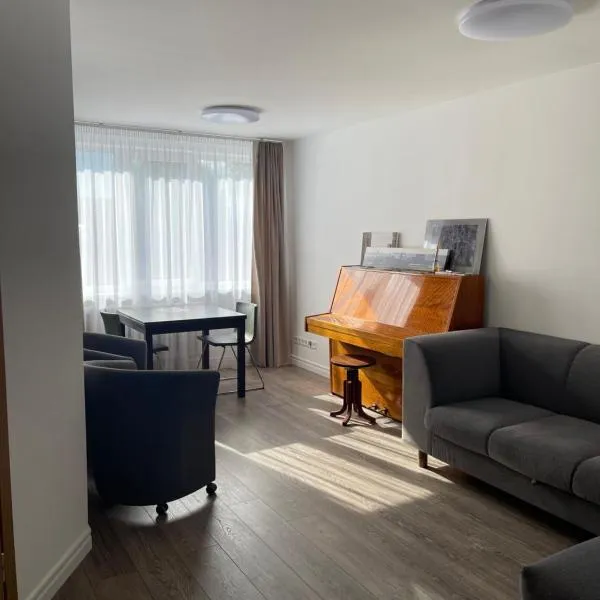 APARTMENTS IN THE CITY CENTER BIRŽAI Vytauto g22，位于比尔扎伊的酒店