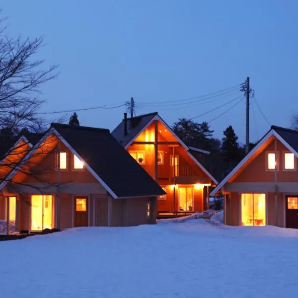 Log Cottage 白馬KIITOS，位于白马村的酒店