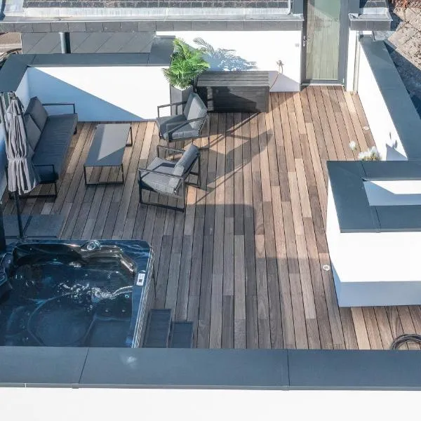 Appartement avec RoofTop au centre de Malmedy，位于马尔梅迪的酒店
