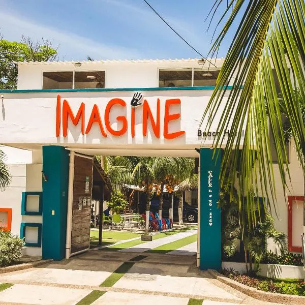 Imagine Beach，位于Puerto Salgar的酒店