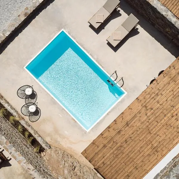 Niva Pool Suites，位于Dhriopís的酒店