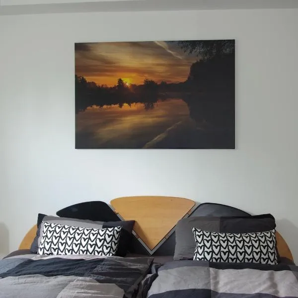 Ferienwohnung am Hermann，位于代特莫尔德的酒店