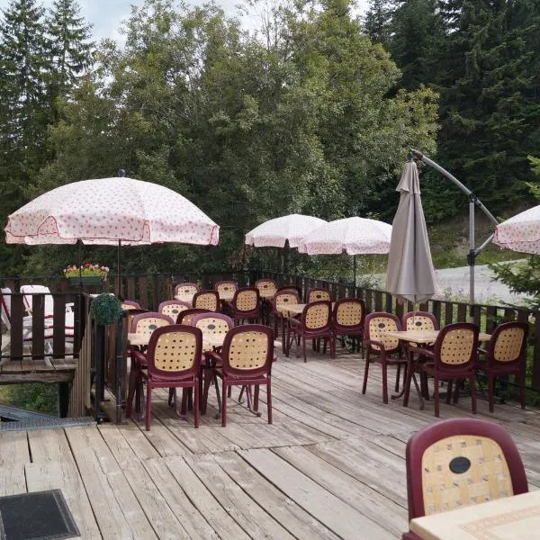 布朗池餐厅酒店，位于Prads-Haute-Bléone的酒店