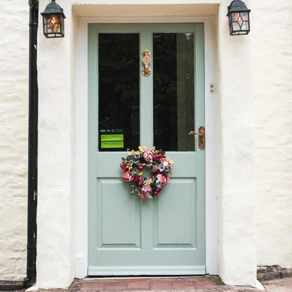 The Green Door Vegan B&B，位于Llangwyryfon的酒店