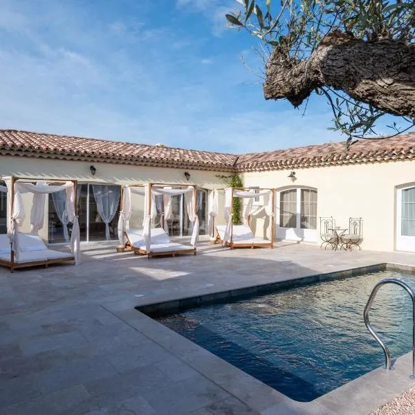 La Bastide du Rocher Boutique Hôtel & Spa，位于罗克布伦河畔阿尔让的酒店