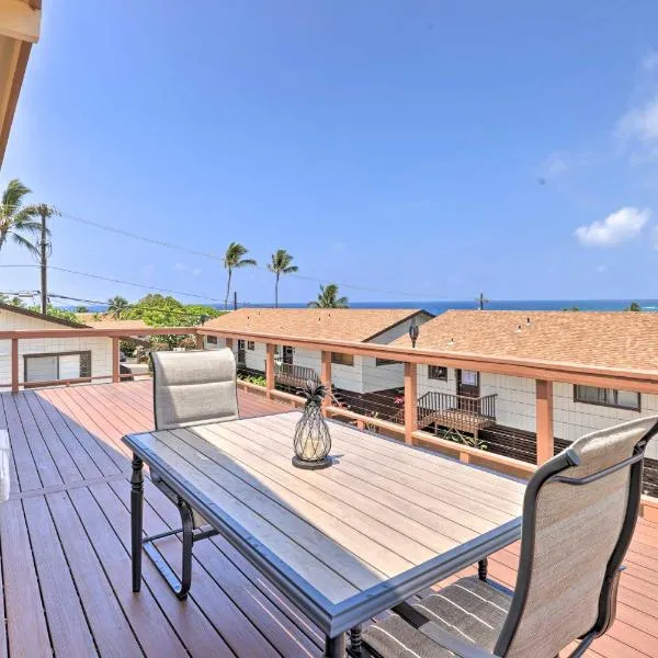 Updated Poipu Home Large Deck with Scenic View，位于科洛阿的酒店