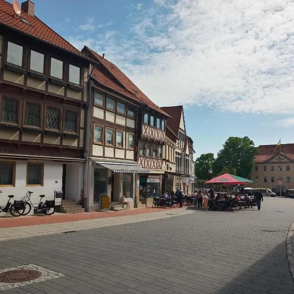 Haus am Markt Fewo 2，位于Warberg的酒店