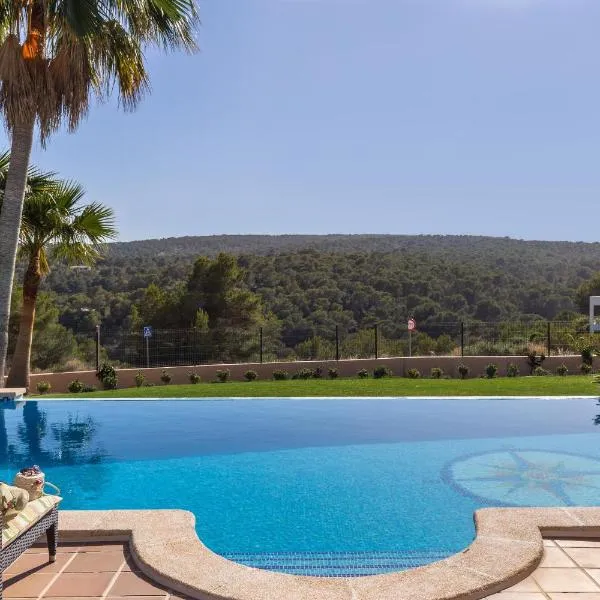 Luxurious villa Sol de Mallorca，位于圣蓬萨的酒店