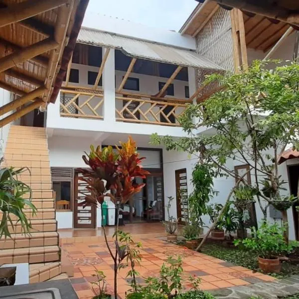 La Casa de Guadua，位于Oiba的酒店