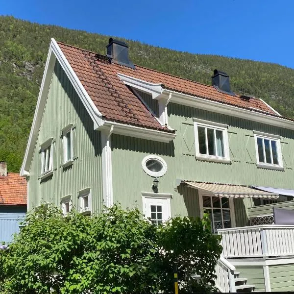 Sentral tomannsbolig ved park, Rjukan，位于Holvik的酒店