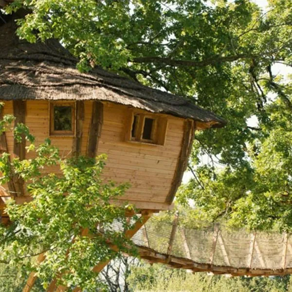 Cabane Perchée dans les Arbres，位于Châtillon-en-Bazois的酒店