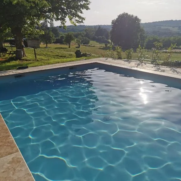 Manoir Vaillant Gîte au cœur du Périgord noir，位于Monplaisant的酒店