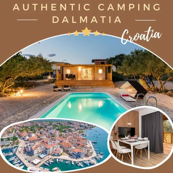 Authentic Camping Dalmatia，位于Rupe的酒店