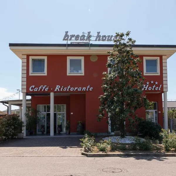 Hotel Break House Ristorante，位于Gropina的酒店