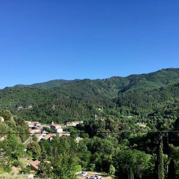 Gîte le Tour 45 m2 Cévennes Lozère，位于Le Collet-de-Dèze的酒店