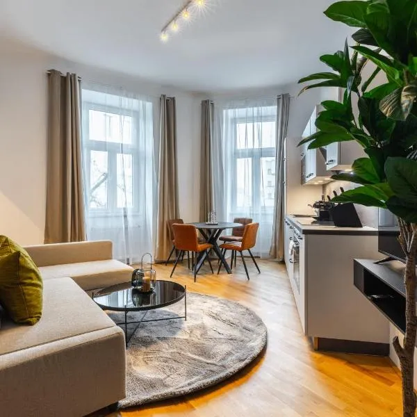 Trendy apt with - smart TV, coffee machine in Meidling，位于维也纳的酒店